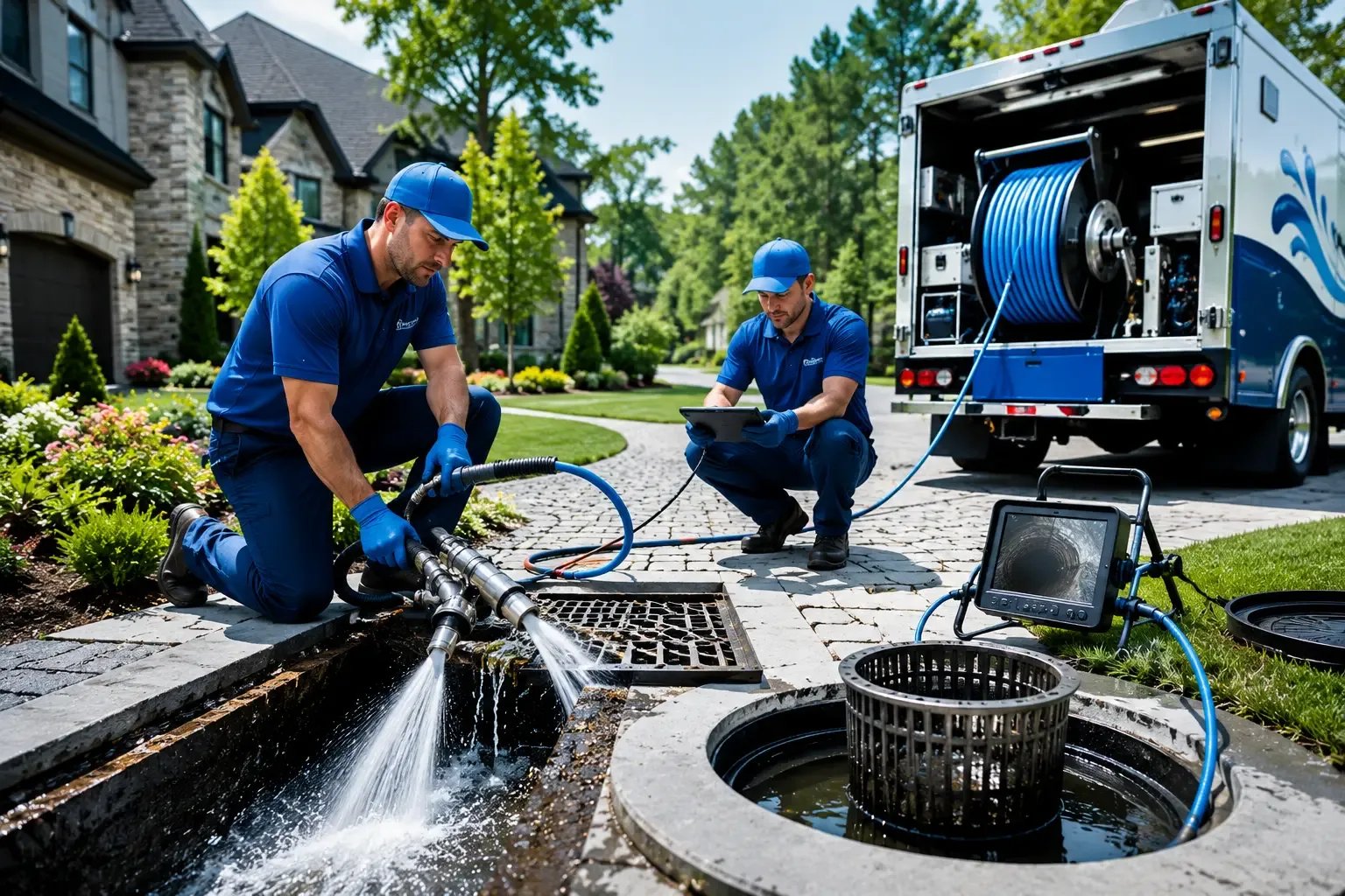 Local outdoor drain cleaning professionals in Damariscotta, ME